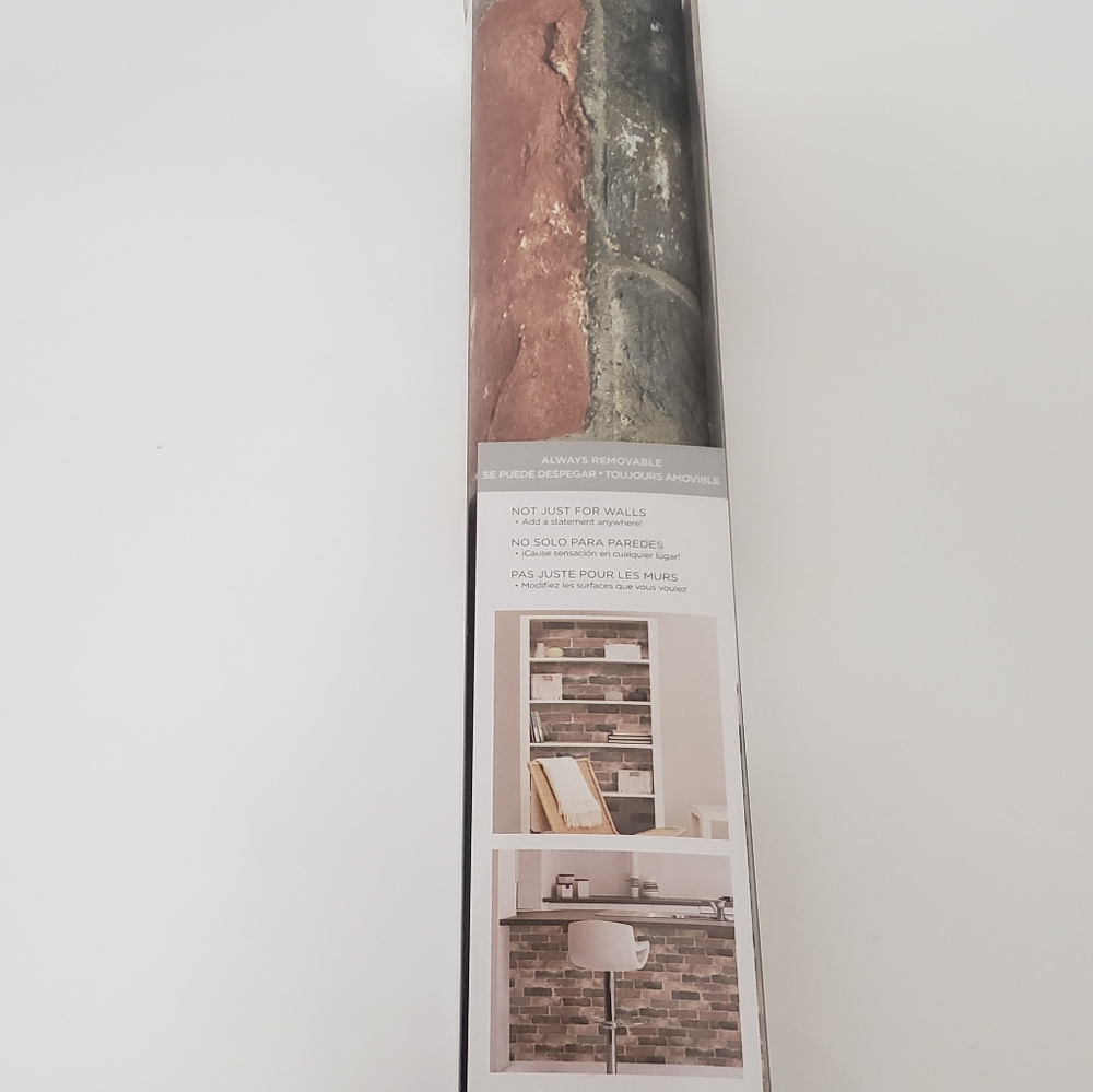 NuWallpaper Newport Reclaimed Brick Peel & Stick - Picture 5 of 6
